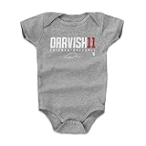500レベルのYu Darvish Baby Onesie – シカゴ野球ベビー服 – Yu Darvish darvish11 3-6 Months グレイ