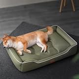 噛んでも破れない犬用ベッド オックスフォード生地 清掃しやすい ペットベッド 犬 クッション性が 高反発 滑り止め 四季通用 犬のベッド 通気 防水 快適で ペット ベッド 猫 小型犬 中型犬 大型犬 5つのサイズ L B