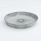 アートストーン ラウンド ソーサー グレー 26cm 専用受皿