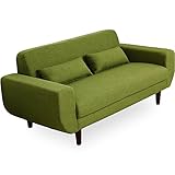 ソファ ソファー 2人掛け 2.5人掛け ファブリック グリーン