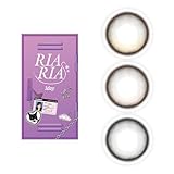 【公式ストア限定】 お試し カラコン RIARIA 1day リアリア ワンデー 【2箱セット(合計2枚)】 リアリーブラウン PWR:±0.00 【度あり/度なし】