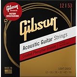 Gibson SAG-CPB12 Coated Phosphor Bronze アコースティックギター弦 Light 012-053 ギブソン