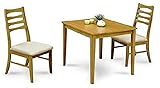 北欧風 2色対応 2人掛け用 ダイニング3点セット テーブル チェア (ナチュラル)