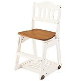 イトーキ 学習椅子 木製チェア KM98-8WHGX ホワイト