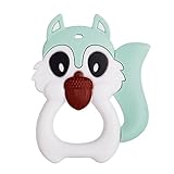 Bestjpshop 歯がため ベビー用 モルおもちゃ チュアブル リス形 かわいい