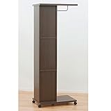 クロシオ ブティックハンガー 94006 ダークブラウン 代引き不可 インテリア 収納・ケース・ラック [並行輸入品] mirai1-515757-ah [簡素パッケージ品]