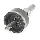 SODIAL(R) ハイスピードスチール　5mmツイストドリルビット 26mmメタルホールソー