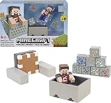 マインクラフト(MINECRAFT) マインカート プレイセット 【限定フィギュア：スティーブ付き】 GVL55