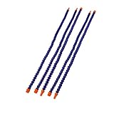 uxcell クーラントホース プラスチック フレキシブルホース ラウンドスパウト オイルチューブ 5個入り