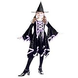 Girls Dazzling Witch Dress Up Costume (Small) [並行輸入品]