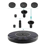 Ourine ソーラー噴水 ファウンテン ウォーター ポンプ 自動噴水 池ポンプ ソーラー 噴水ポンプ 水中ポンプ ソーラー パネル スプレー ガーデン 屋外 庭 魚の水槽 環境に優しい 省エネ