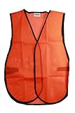 VEST SAFETY FLRSCNT ORNE by C.H. HANSON MfrPartNo 55100 by CH Hanson
