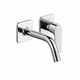 Axor 34115001 Citterio M Wall-Mounted Single Handle with Baseplate, Chrome [並行輸入品]