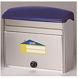 メイワ　カラフルポスト　MTS-7700L　【郵便ポスト】 ブルー