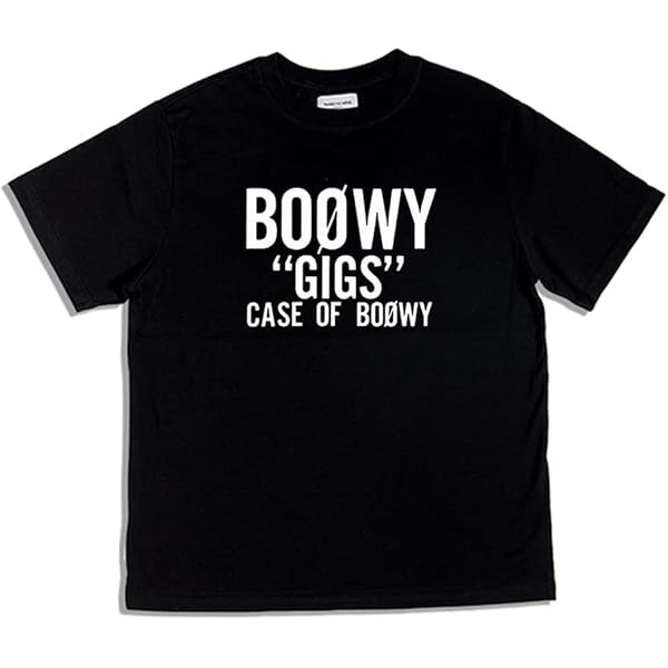 Amazon | [HCZION] メンズ 長袖 ボウイ Boowy Boøwy Tシャツ