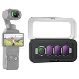 NEEWER ND&CPLフィルターセット マグネット式 Osmo Pocket 3/Pocket 4/Xtra Muse対応 ND16+ND64+ND256 減光 円偏光 アクションカメラフィルターアクセサリーキット