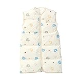 赤ちゃんの城 スリーパー ぞうさん 0～4才 アイボリー