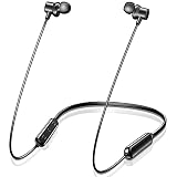 【令和 最大20時間連続再生】 Bluetooth イヤホン スポーツ ワイヤレス イヤホン IPX7防水 マグネット搭載 Hi-Fi 最新bluetooth 5.0+EDR搭載 AAC対応 CVC8.0ノイズキャンセリング ブルートゥース イヤホン マイク付き ハンズフリー通話 自動ペアリング 音量調節 Siri対応 PSE＆技適認証済