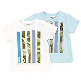 Bobson(ボブソン) 半袖Tシャツ (80～130cm) キムラタンの子供服 (77194x77694-162) サックス 130