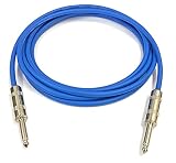 プロケーブル CANARE カナレ GS-6 ギターケーブル(ギターシールド) スイッチクラフト SWITCHCRAFT (1.5m, S-S, Blue)