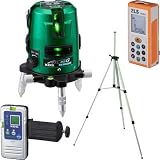 ムラテックＫＤＳ 高輝度グリーンレーザーATL-55GRSA+トプコンレーザー距離計VEGA付セット【数量限定品】(本体+受光器+三脚+レーザー距離計) ATL-55GRSA+LD