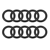 uxcell Oリング オーリング ゴムパッキン シーリングガスケット ニトリル ゴム製外径21.3 mm内径16mm幅2.65mm メトリック 10個入り