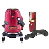 FUKUDA フクダ 360℃ フルライン レーザー墨出し器 受光器(FD-9)セット EK-436P【日本語説明書付属】