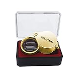 Yiteng　アイルーペ　折りたたみ拡大鏡 ジュエラー修理用　作業工具　宝石鑑定　ジュエリールーペ　21mm　保護ケース付き 全3種類の倍率　2色選択可能
