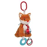 Manhattan Toy Woodland Babies Felix Fox Baby Stroller Travel Toy [並行輸入品]