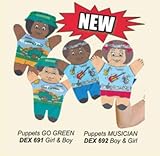 デクスター教育玩具DEX692ミュージシャン2ピース人形セット