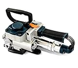 Hanchen B25 空気圧梱包ツール 業務用梱包機 エア駆動 バンド幅13～25mm PETストラップパッキング 2~5S溶接 3500N引締力