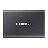 Samsung T7 外付けSSD 最大転送速度1,050MB/秒 USB3.2 Gen2(10Gbps, Type-C)グレー iPhone15シリーズ動作確認済み 国内正規品 (4, TB)