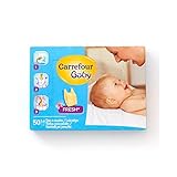 1パック50新鮮な赤ちゃんのおむつ袋 (Carrefour) - Carrefour Baby Nappy Sacks Fresh 50 per pack [並行輸入品]