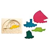 ジョージ・ラック・パズル/GEORGE LUCK PUZZLE/木のパズル/ピープパズル・船の旅/GL632