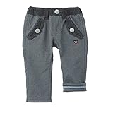 mikihouse Double_B(ミキハウスダブルB)ウール調パンツ 90cm,グレー