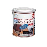 アサヒペン 水性ウッドガード外部用 チーク 1.6L