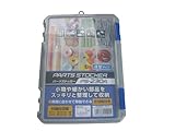 Astage(アステージ) パーツストッカー 230浅型 付属仕切板15枚付き W約22.7×D約16.5×H約3.3cm PS-230A