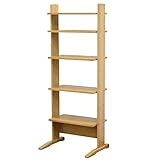 デスク 可動式 天然木 ライトブラウン (HS-203LB)