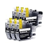 LC411BK ブラック 6本 互換インク 互換品 Brother用 互換インクカートリッジ 純正品併用 LC411-4PK 個包装 大容量 残量表示 ICチップ対応 DCP-J526N J914N J926N-W J926N-B J1800N J528N J928N-W J928N-B MFC-J739DN J904N J739DWN J939DN J939DWN J905N