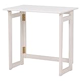 家具 便利 おしゃれ 折りたたみテーブル(ホワイトウォッシュ) 101470400