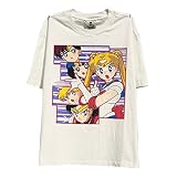 [BETAM] 美少女戦士セーラームーン アニメ 漫画 Tシャツ メンズ/レディース Tシャツ/夏服 スポーツ プリント 半袖 個性的 無地 ゆったり 通気性 ファッション 大きいサイズ（M）
