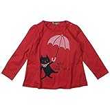 《H28年秋冬物》 nico hrat(ニコフラート) 製品洗い加工済み 42/2天竺ネコ長袖Tシャツ 130cm /RE NO.B-260266