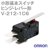 オムロン(OMRON) V-212-1C6 形V小形基本スイッチ (ヒンジ・レバー形) NN