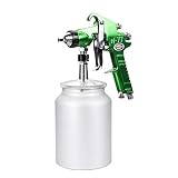 Valianto W77-S HVLP Siphon Feed Spray Gun Green Nozzle Size 1.5mm [並行輸入品]