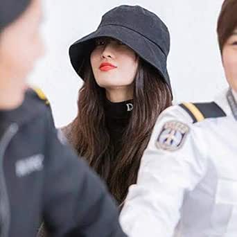 Amazon バケットハット Twice 韓国アイドル着用タイプ 黒 シンプル キャップ 通販