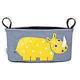 LINSAM ベビーカーバッグ ベビーカー ドリンク ホルダー ネット バッグ 多機能小物入れ 収納 ベビーカー ベビーカー用バッグ 保温防滴 マザーズバッグ ストローラー ベビーカー用 収納バスケッ