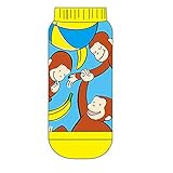 おさるのジョージ[子供用靴下]キッズソックス/チラシ LBL×YE