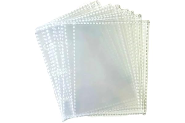 レフィル シール台紙 20枚 A8 サイズ 3つ穴 シール帳用 トレカ チェキ ファイル Abon Abon (レフィル)