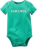 カーターズ Carter's ロンパース ボディスーツ 半袖 綿100% Fabulous Bodysuit 6M (61-67cm)