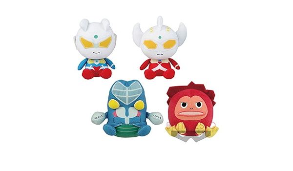 Amazon ウルトラマンシリーズ コロっとまんまるぬいぐるみ ウルトラマンゼロ ウルトラマンタロウ バルタン星人 ピグモン アニメ 萌えグッズ 通販